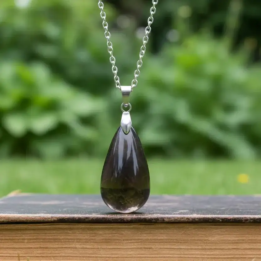 Pendentif en Quartz fumé (PE1625 - 1)