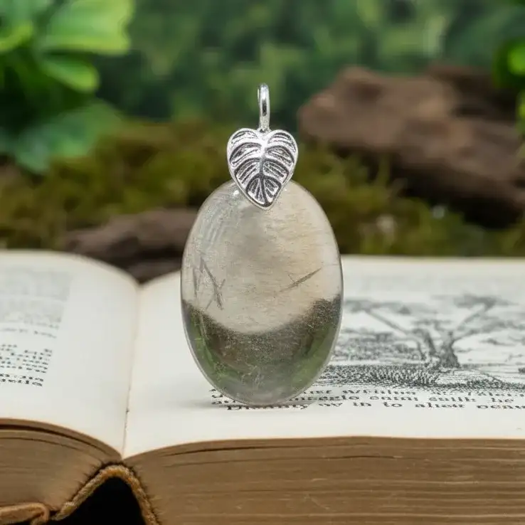 Pendentif en Quartz fumé (PE1988)