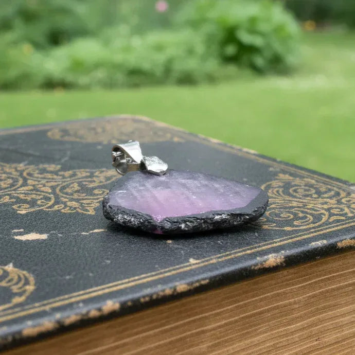 Pendentif en Rubis et Schiste (PE2021-5)