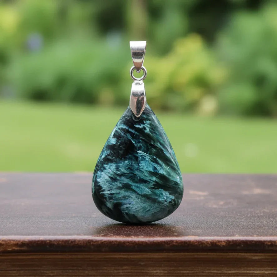 Pendentif en Séraphinite (PE1908-1)