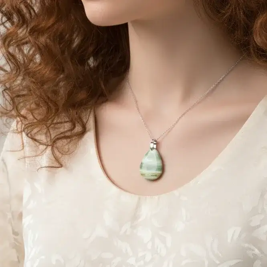 Pendentif en Serpentine (PE1247)