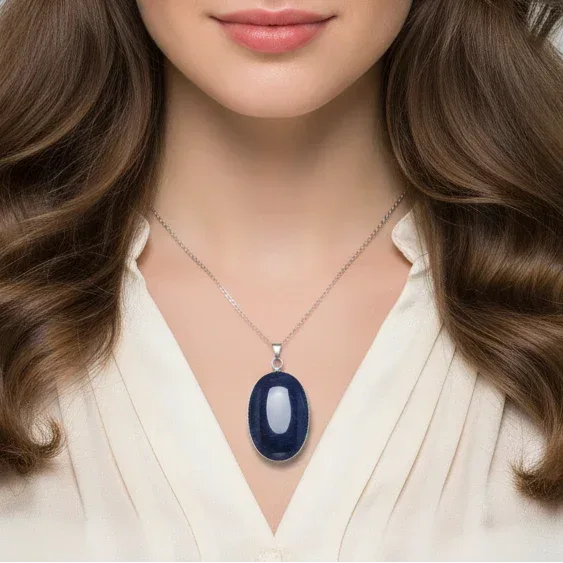 Pendentif en Obsidienne Manta Huichol (PE1877)