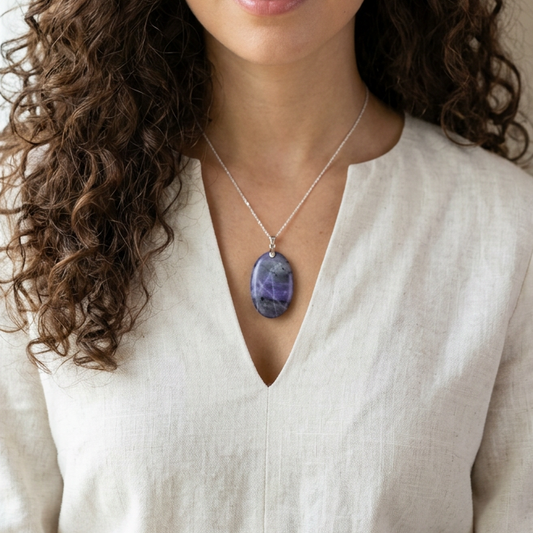 Pendentif en Spurrite (PE1116-2)