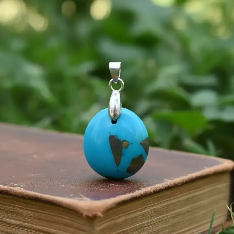 Pendentif en Turquoise (PE1816)