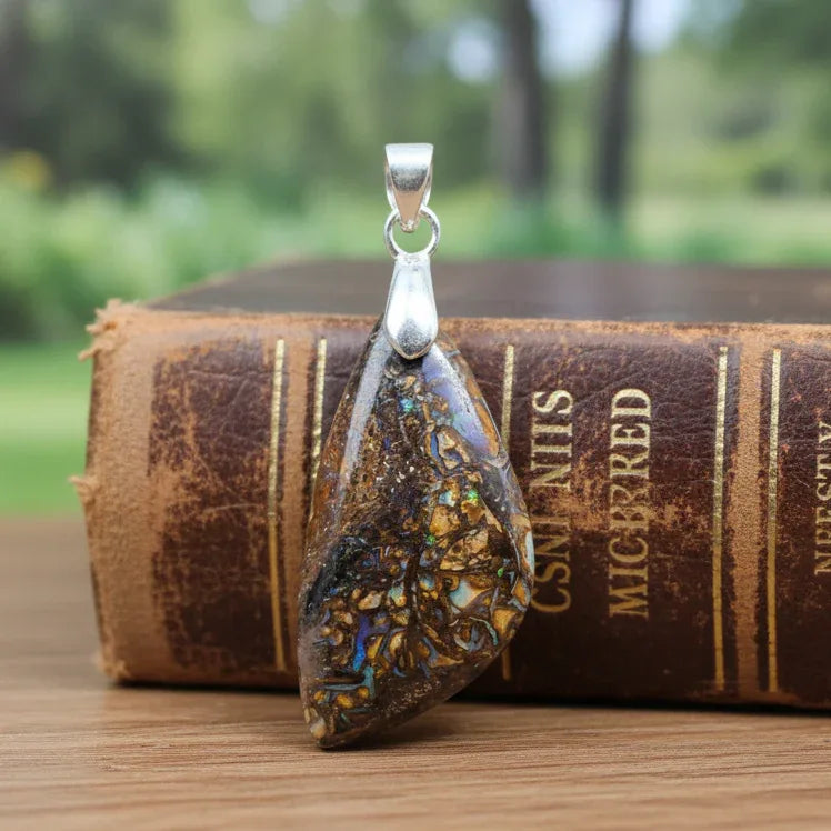 Pendentif en Opale Yowah (PE1069-1)