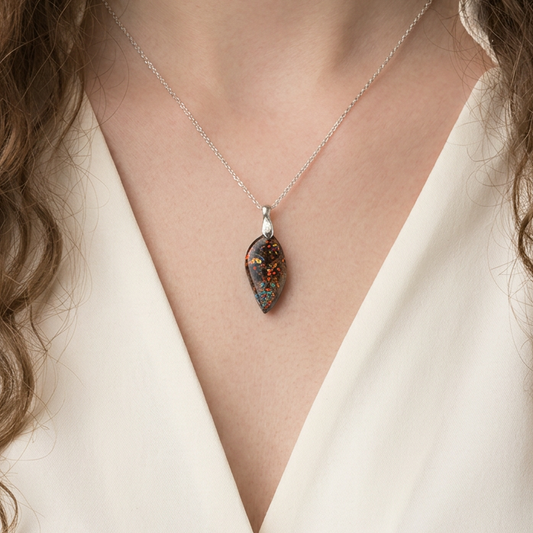 Pendentif en Opale Yowah (PE1069-3)