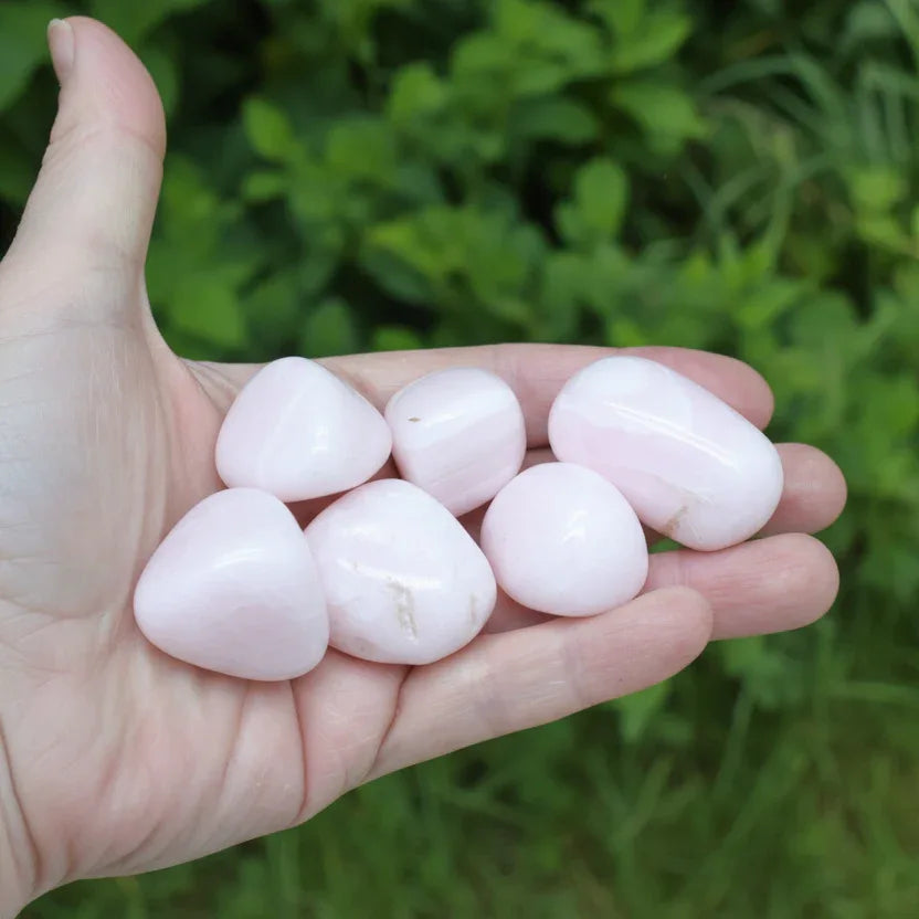Manganocalcite - Pierre roulée (PRGFL449)