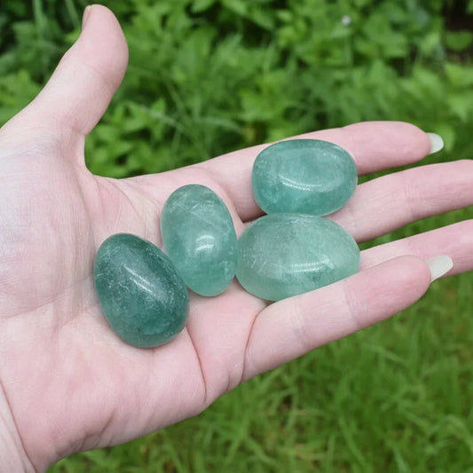 Fluorite verte - Pierre roulée (PRGFL452)