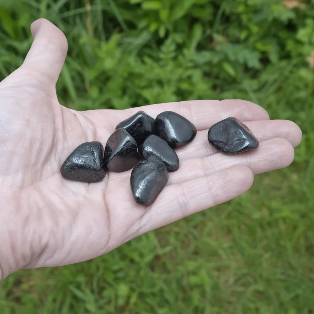 Magnétite - Pierre roulée (PRGFL458)