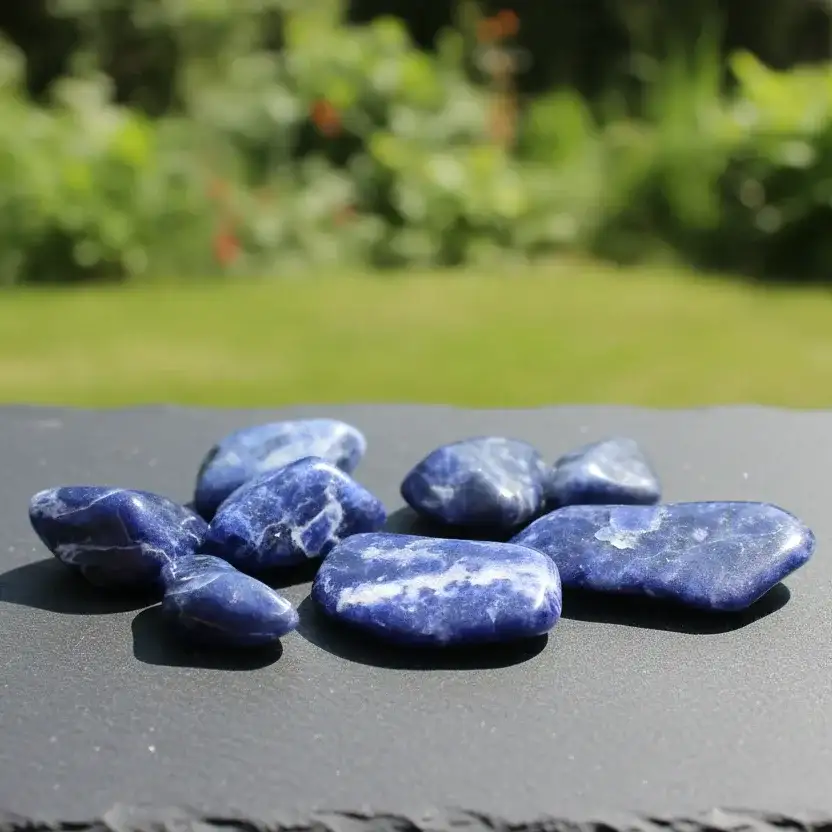Sodalite - Pierre roulée (PRGFL448)