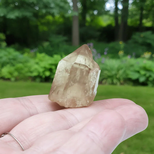 Pointe de Citrine brute naturelle 13g (MB522-6)