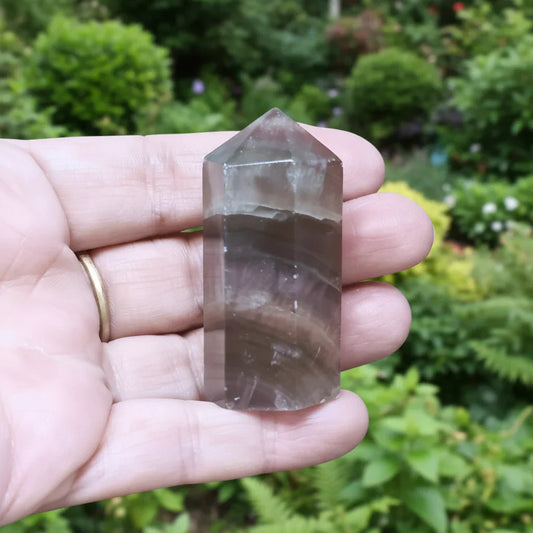 Pointe polie en Fluorite 59g (PRGFL315-5)