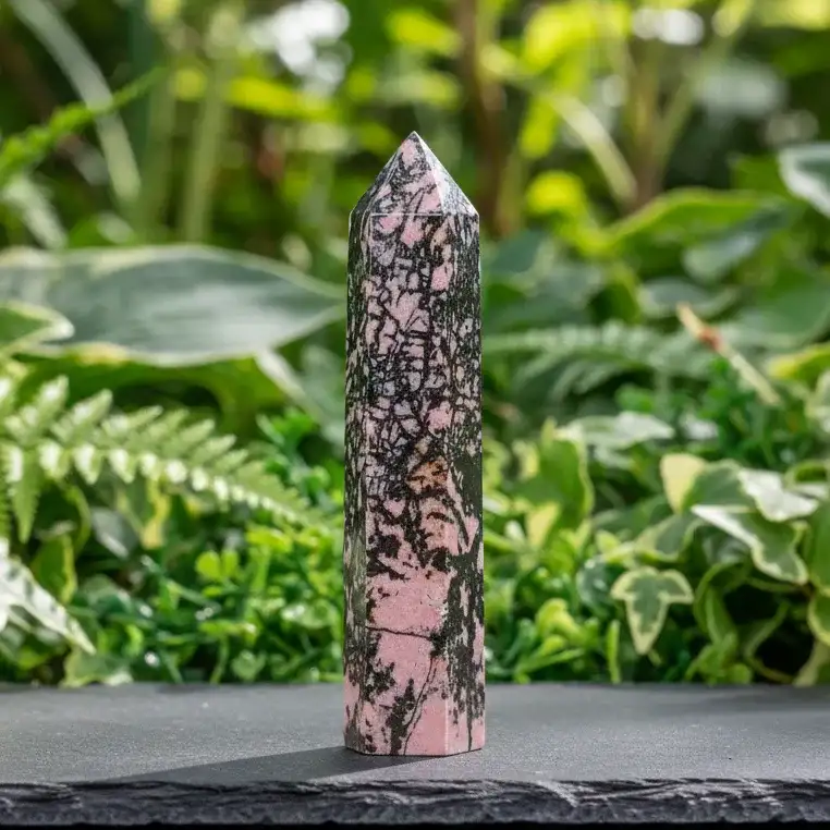 Pointe de Rhodonite 54g (PRGFL144 - 6)