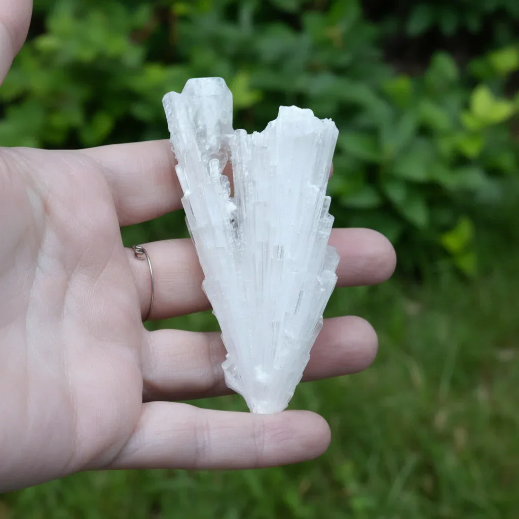 Scolécite et Apophyllite brute 45g (MB231 - 2)