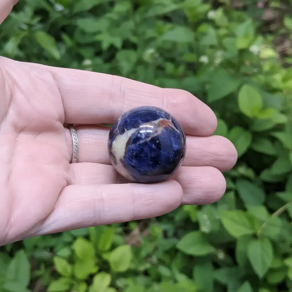 Sphère en Sodalite 33g (PRGFL501 - 3)