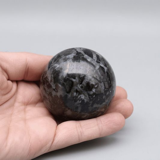 Sphère en Gabbro 190g (PRGFL520-2)