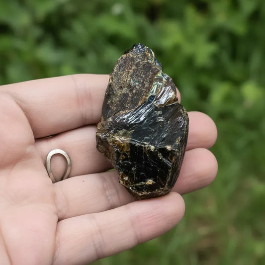 Ambre bleu brute 18g (MB572-2)