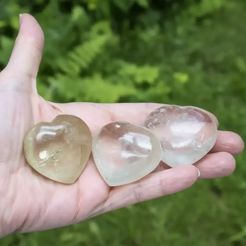 Cœur en Cristal de Roche (PRGFL602)