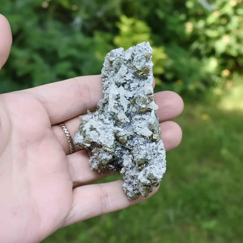Galène, Quartz et Pyrite 152g {MB583)