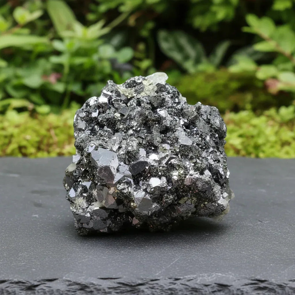 Galène, Pyrite et Quartz brut 70g (MB476)