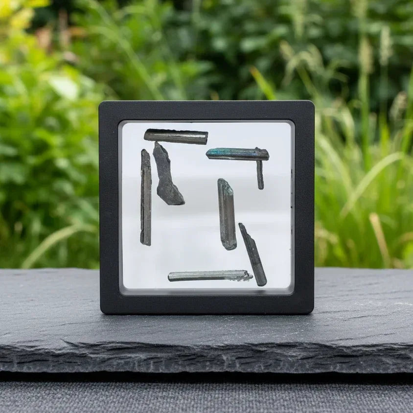 Lot de 7 petites Stibine brutes (MB565-2)