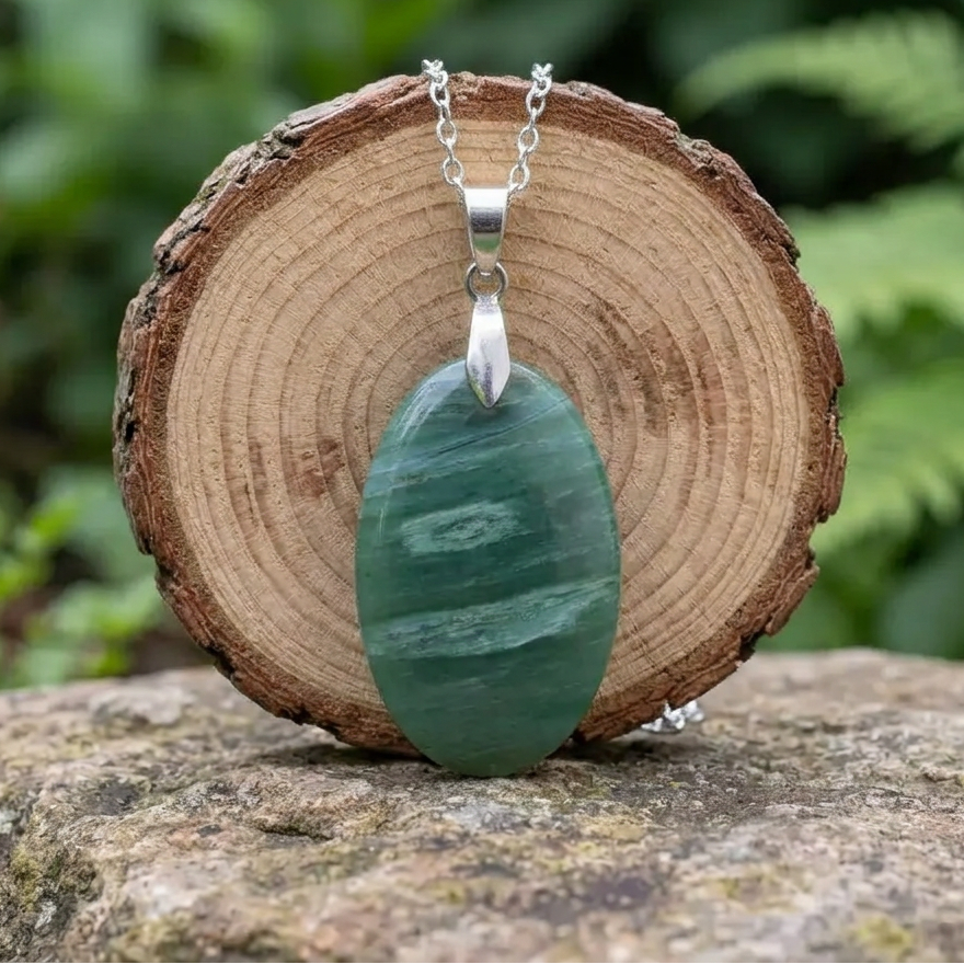 Pendentif en Larsonite (Jaspe) (PE2055)