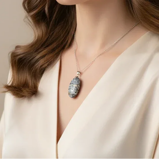 Pendentif en Orthoceras (PE2076)