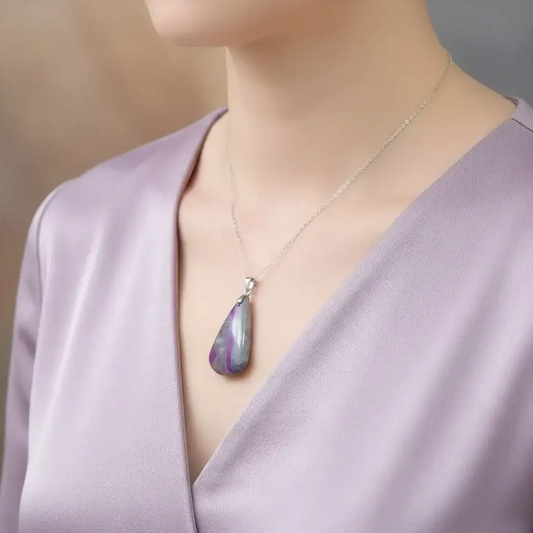Pendentif en Rubis et Sillimanite (PE2086)