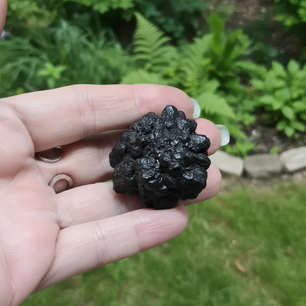 Pierre de Prophétie brute - Goethite / Marcasite 55g (MB554-3)