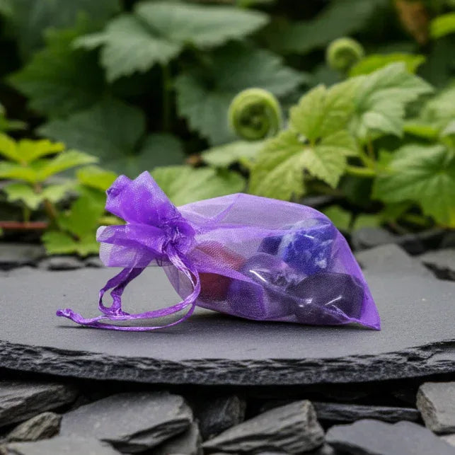 Kit de 4 pierres polies pour débuter en lithothérapie