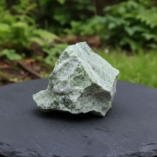 Vésuvianite, Calcite et Grenat grossulaire bruts 122g (MB524)
