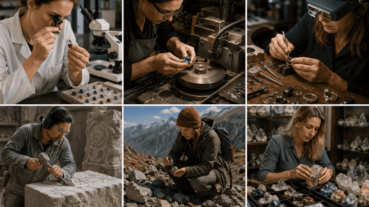 Les métiers autour des pierres : découvrez les professions qui font vivre le monde des minéraux