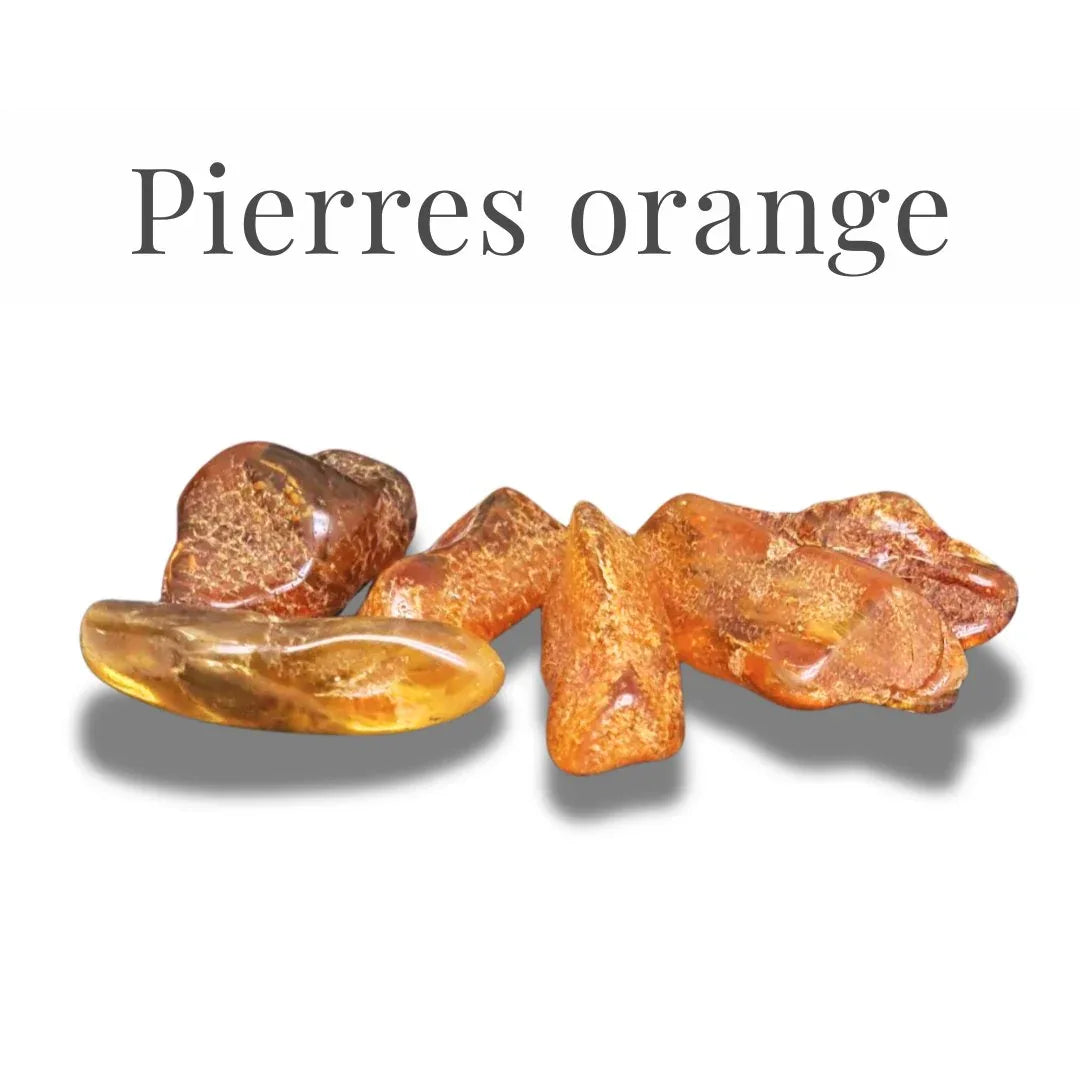 Les pierres orange - ENAE Minéraux