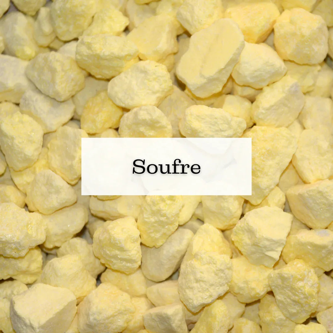 Collection Soufre - ENAE Minéraux
