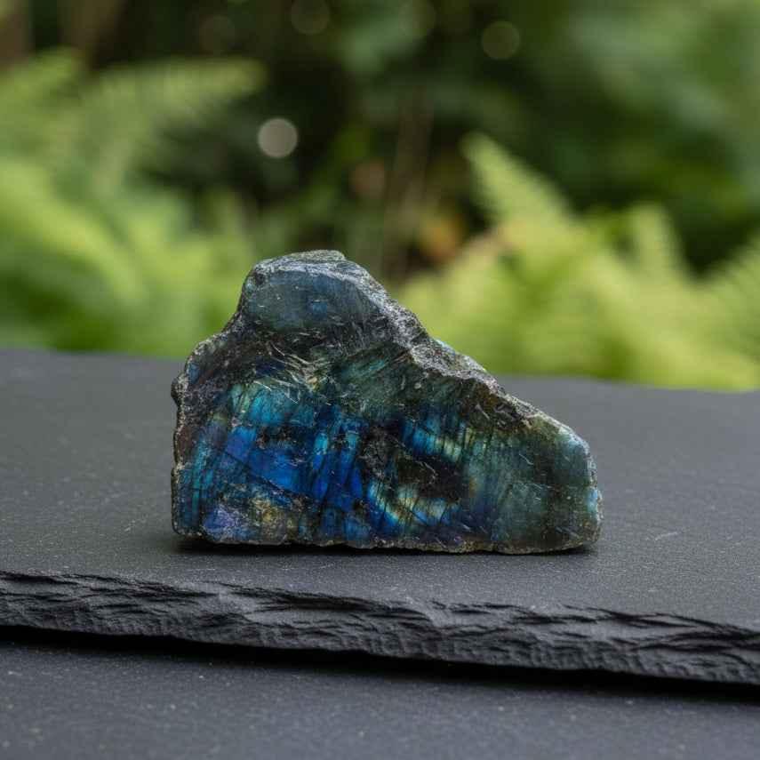 Labradorite 1 face polie (PE575-17) - ENAE Minéraux