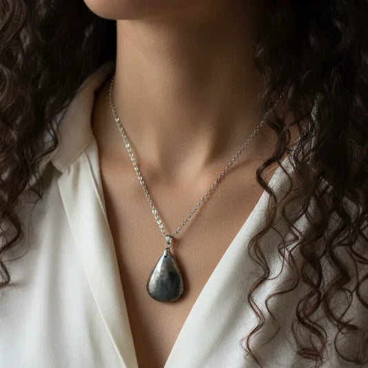 Pendentif en Pyrite (PE2116)