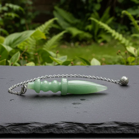Pendule Thot en Aventurine verte (PEND22)
