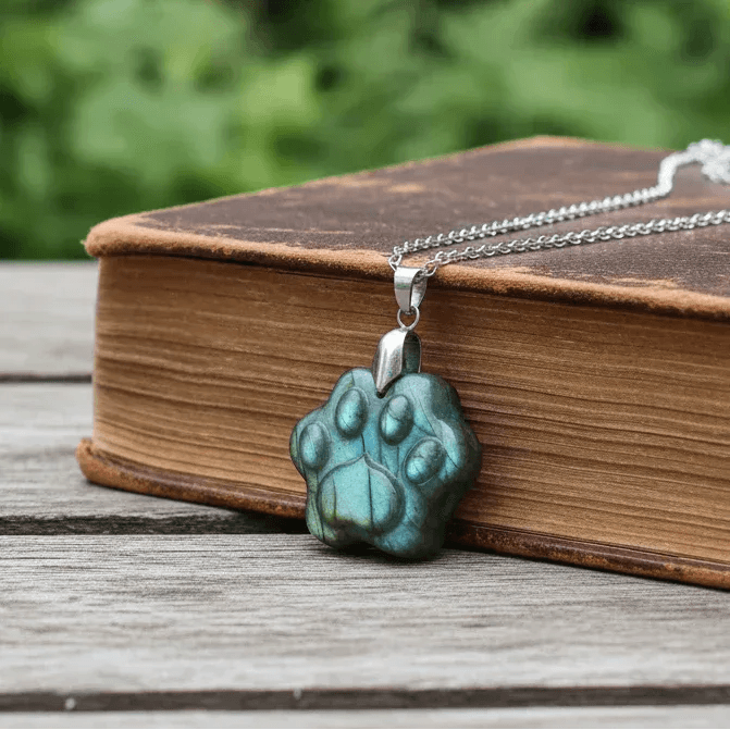 Pendentif patte en Labradorite (PE2022-3)