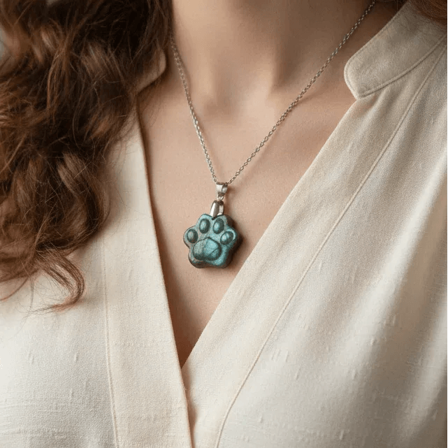 Pendentif patte en Labradorite (PE2022-4