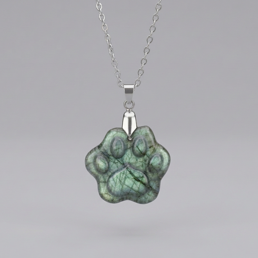 Pendentif patte en Labradorite (PE2022-7)