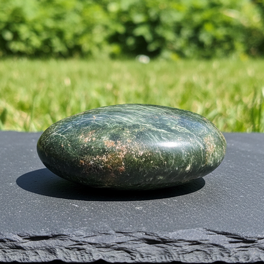 Galet en Chrysoprase 85g
