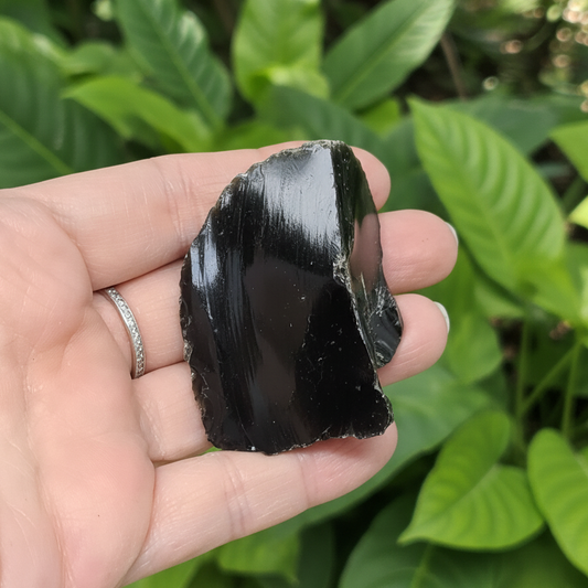 Obsidienne noire brute 46g (MB411-5)
