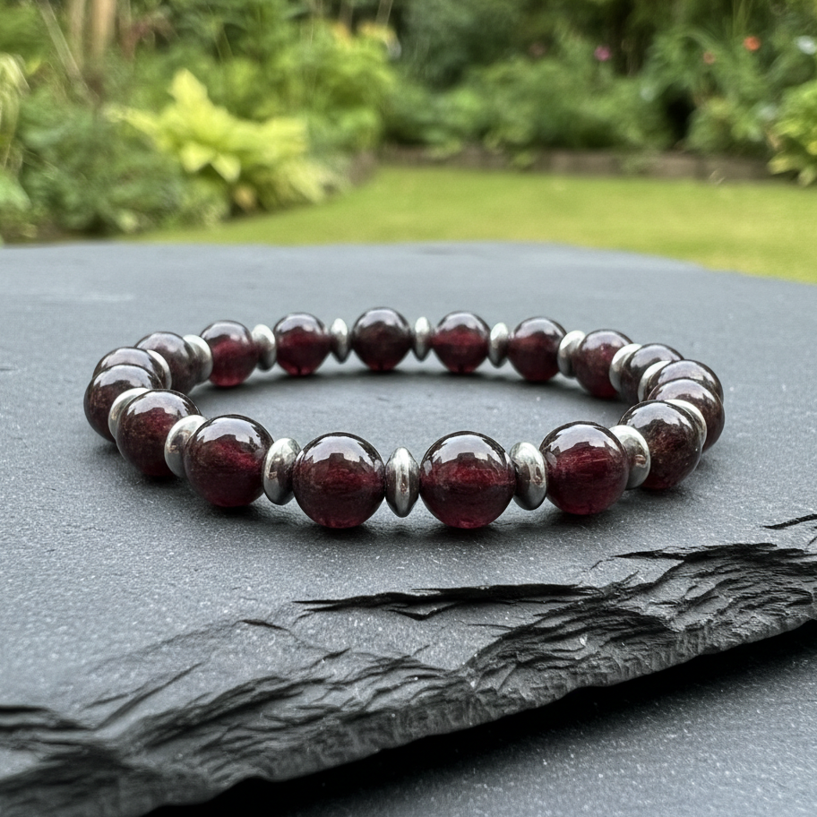 Bracelet en Grenat - 15