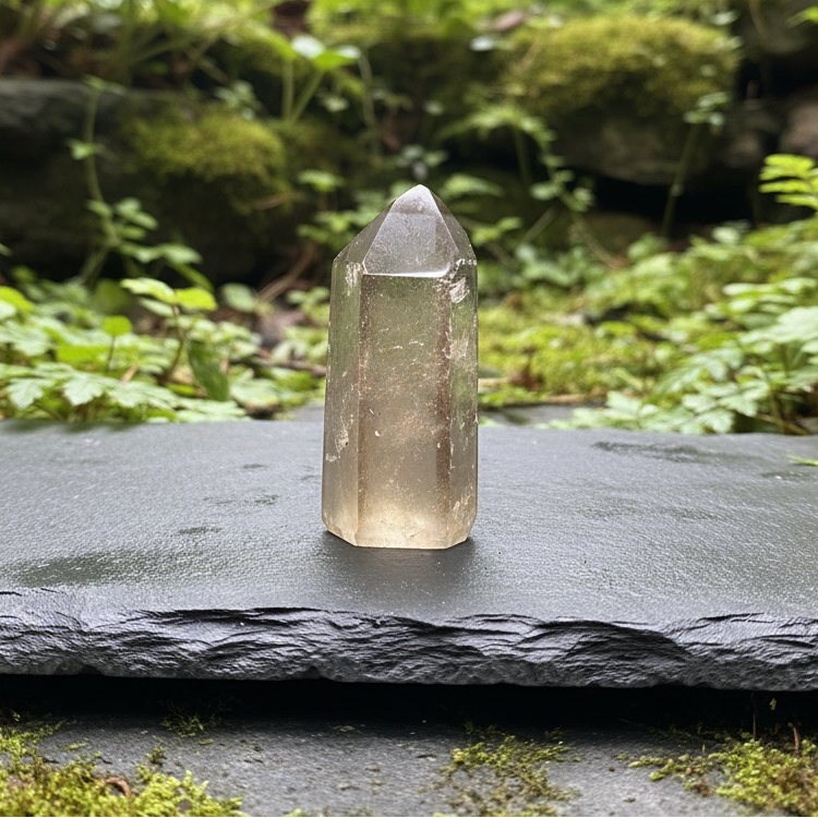 Pointe polie en Citrine 22g (PRGFL760)