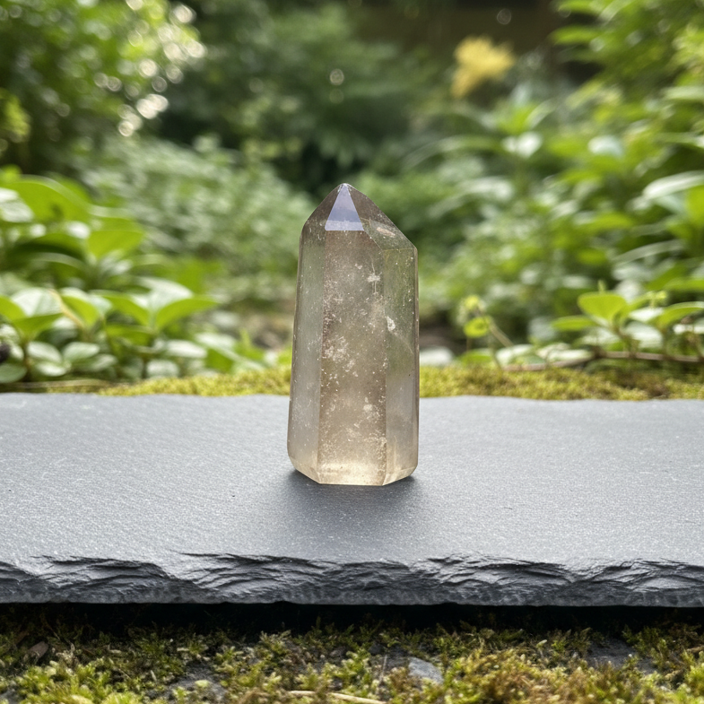 Pointe polie en Citrine 22g (PRGFL760)