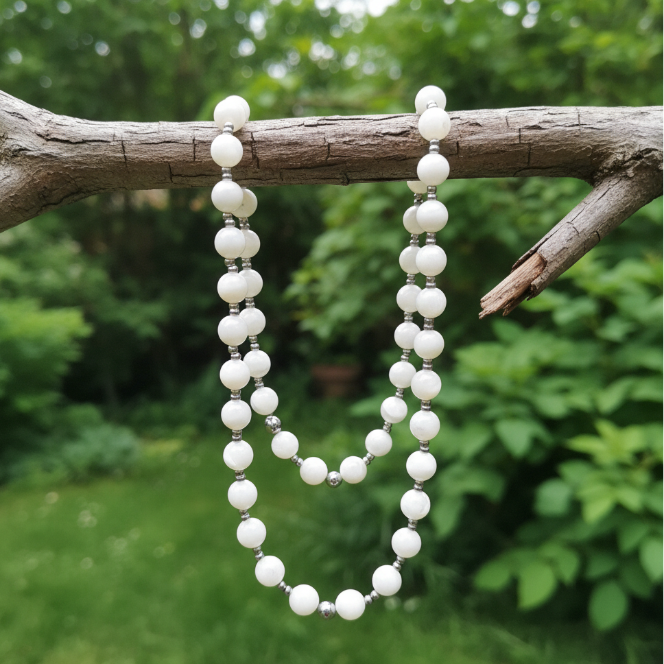 Collier en perles de Nacre (COL26 - 1)