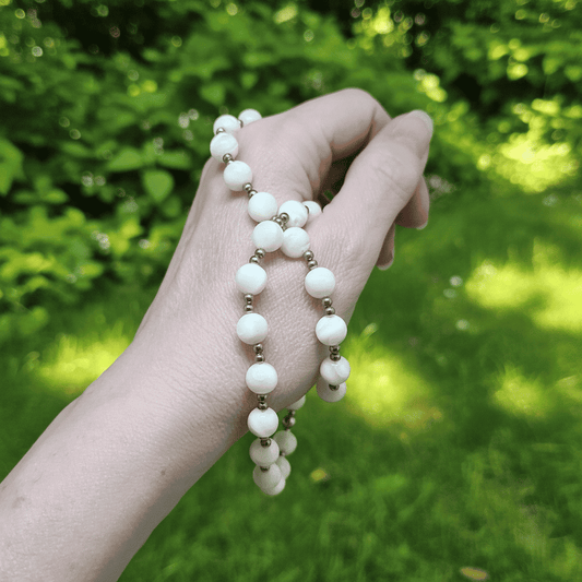 Collier en perles de Nacre (COL26 - 1)