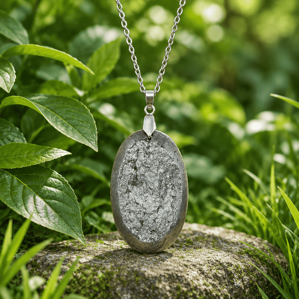 Pendentif en Pyrite face brute (PE2114)
