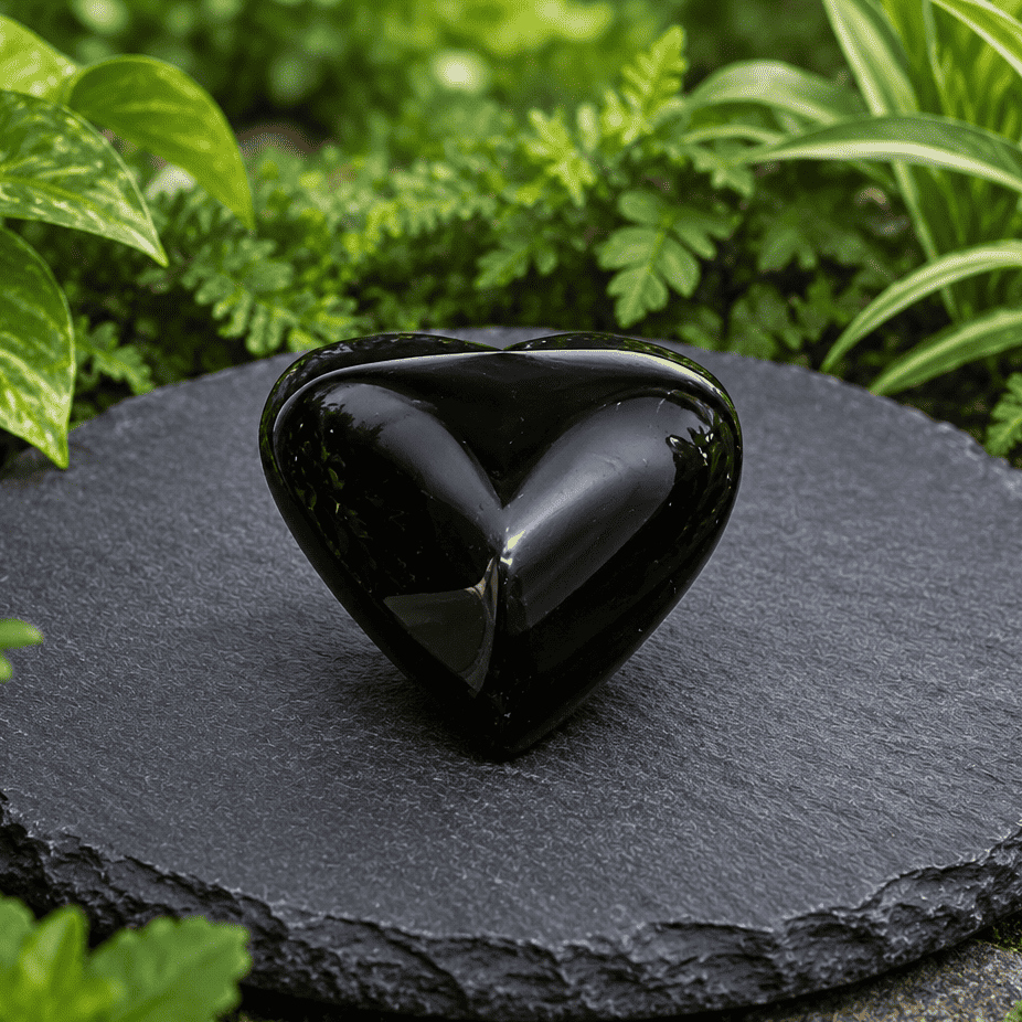 Cœur en Obsidienne Œil Céleste 19g (PRGFL639 - 1)