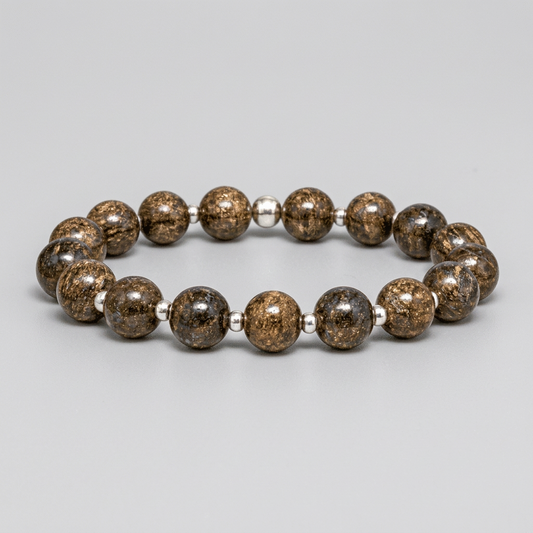 Bracelet en Bronzite